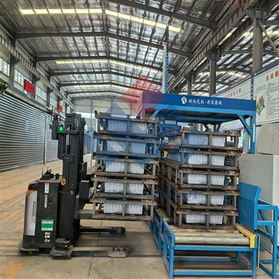 Konplètman-otomatik prefabrike eleman konkrè pwodiksyon liy